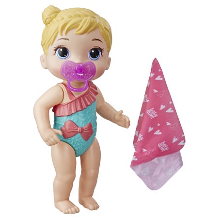 Baby Alive Splash 'n Snuggle Baby Doll For Water Play, Includes Accessories