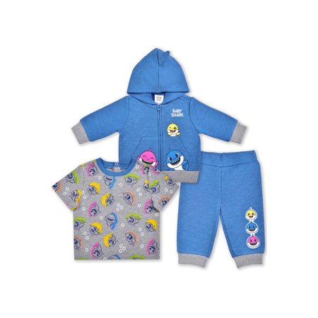 Baby Boy Baby Shark Clothing 3pc Set