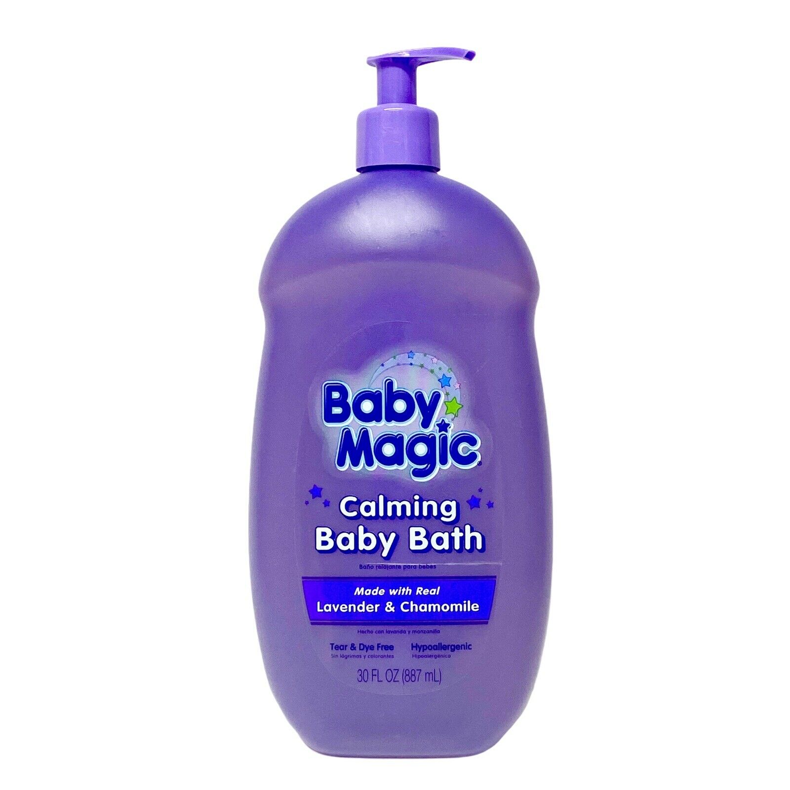 Baby Magic Calming Baby Bath, Lavender and Chamomile, Hugh 30oz Bottle