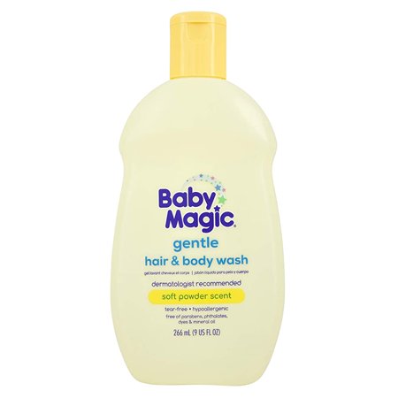 Baby Magic Gentle Hair & Body Wash, Calendula Oil & Coconut Oil, 9 oz