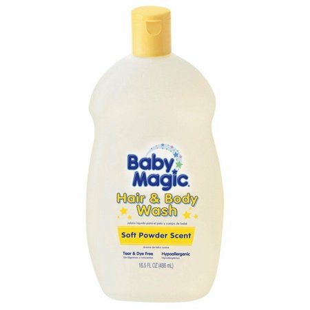 Baby Magic Hair and Body Wash, Soft Powder Scent, 16.5 fl oz