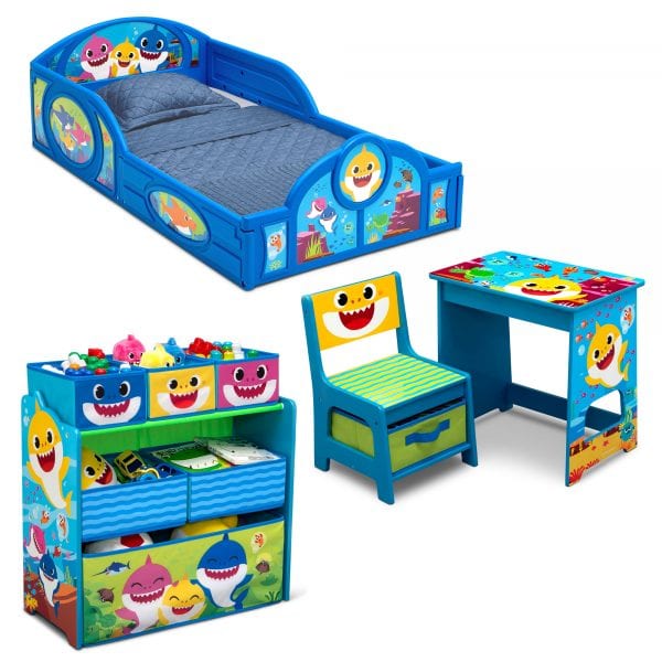 Baby Shark 4 Piece Room In A Box Only $30 At Walmart