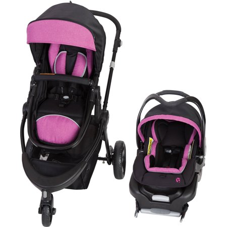 Baby Trend 1st Debut 3-Wheel Travel System Stroller, Priscilla