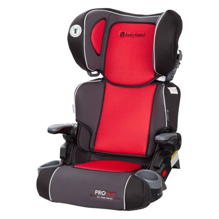 Baby Trend PROtect High-back Booster Car Seat, Two Toned Red