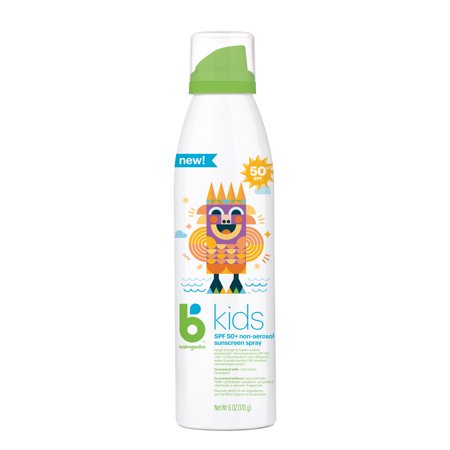 BabyGanics Kids Non-Aerosol Sunscreen Spray, SPF 50+, 6 oz