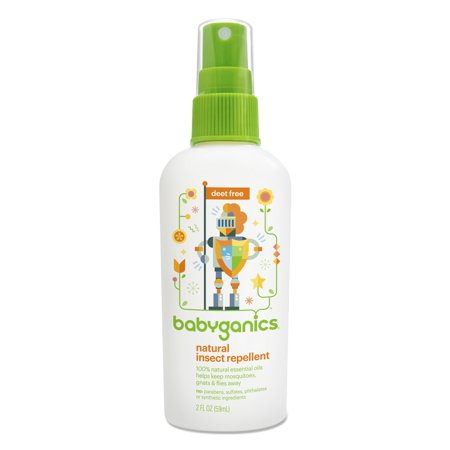 Babyganics Natural DEET-Free Insect Repellent, 2 Oz