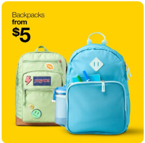 Backpacks Starting at Only $5!