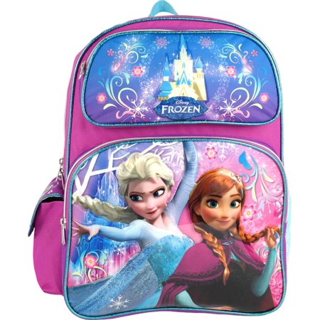 Backpack - Disney - Frozen 2 - Disney Elsa & Anna 16" New 003803