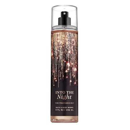 Bath and Body Works INTO THE NIGHT Fine Fragrance Mist 8 Fluid Ounce 2019 Limited Edition