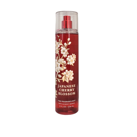 Bath and Body Works Japanese Cherry Blossom Fine Fragrance Body Mist 8 fl oz
