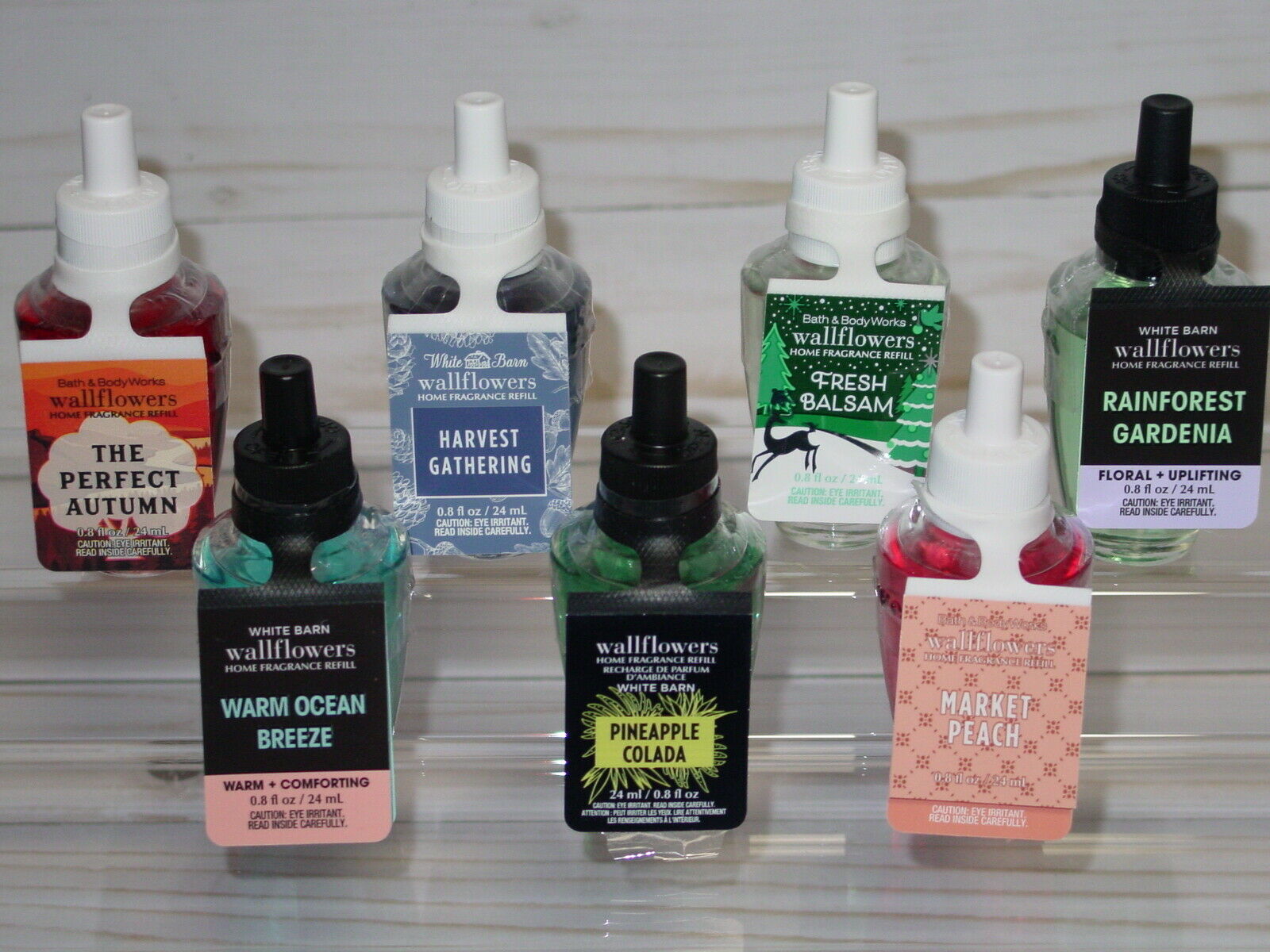 BATH & BODY WORKS WALLFLOWERS HOME FRAGRANCE REFILL *SINGLE OR TWO PACK* CHOOSE