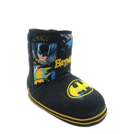 Batman Toddler Boys License Bootie Slippers, Sizes 5-12