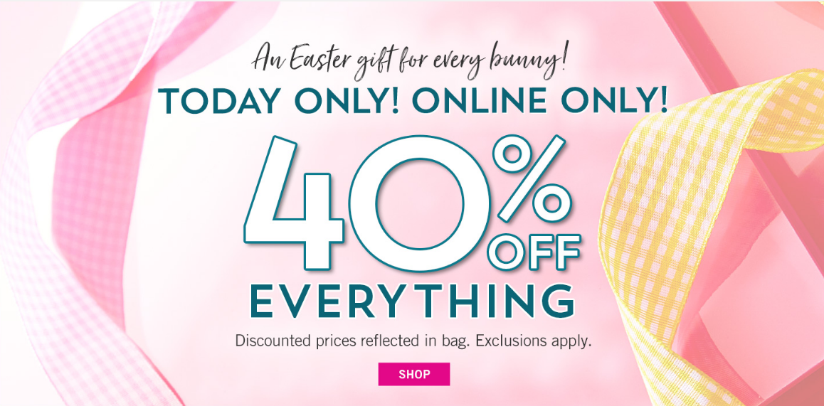 Bath and Body Works 40% OFF Everything!