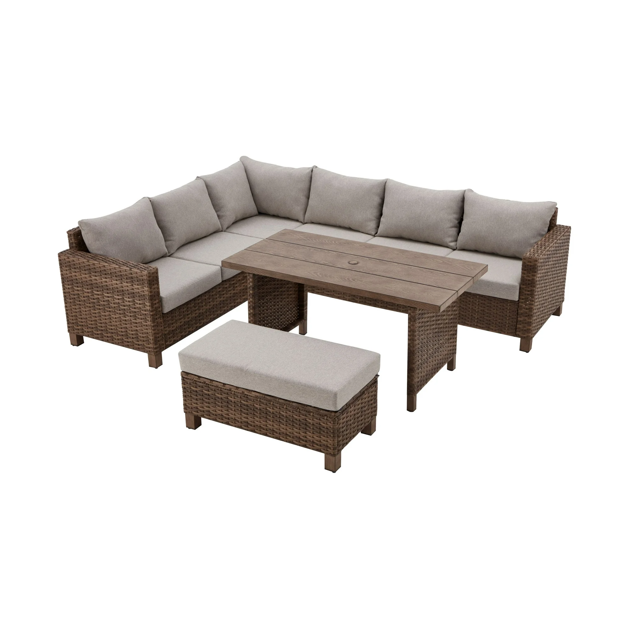 Better Homes & Gardens 4 Piece Outdoor Patio Sectional Dining Set HUGE DISCOUNT!