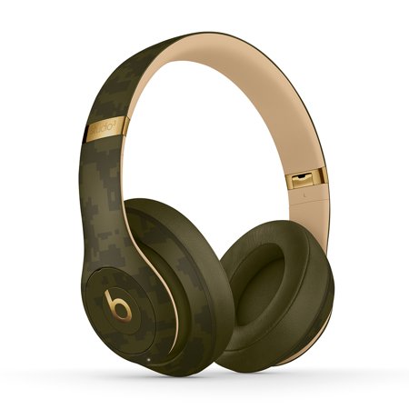Beats Studio3 Wireless Noise Cancelling Headphones - Beats Camo Collection - Forest Green