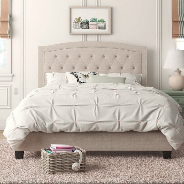 Pascal Tufted Upholstered Standard Bed – GLITCH!!!