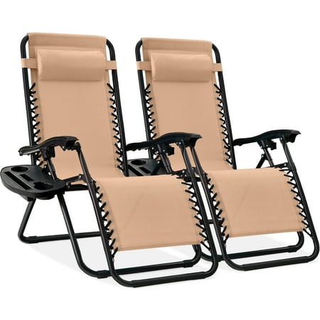 Best Choice Products Set of 2 Adjustable Zero Gravity Lounge Chair Recliners ON SALE AT WALMART!