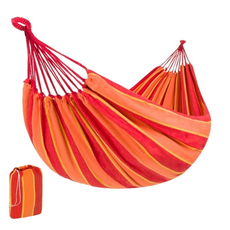Best Choice Products 2-Person Brazilian-Style Cotton Double Hammock AT WALMART