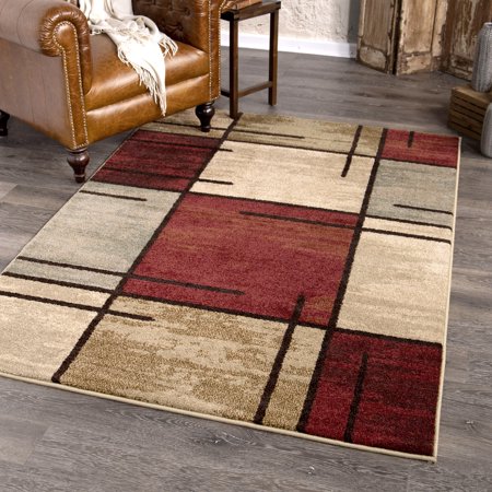Better Homes and Gardens Spice Grid Area Rug