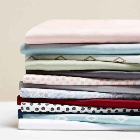 Better Homes & Gardens 300-Thread-Count Cotton Pillowcases, Standard/Queen, Blue, Set of 2
