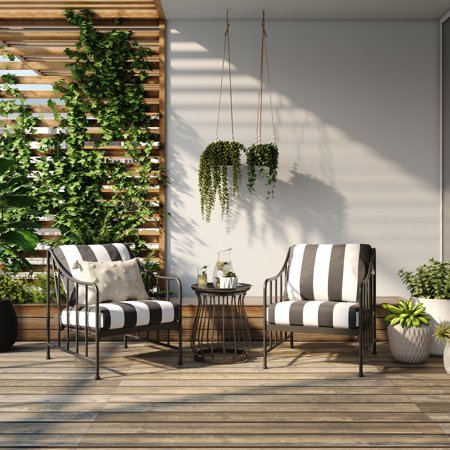 Better Homes & Gardens Aubrey 3-Piece Stationary Chat Set