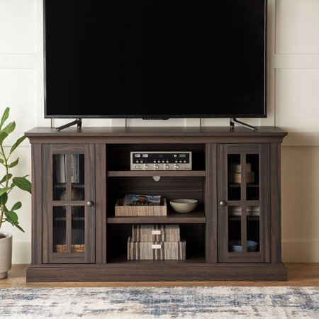 Better Homes & Gardens Canton Media Console for TVs up to 70", Tobacco Oak Finish