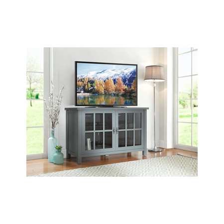 Better Homes & Gardens Oxford Square TV Stand for TVs up to 55", Blue