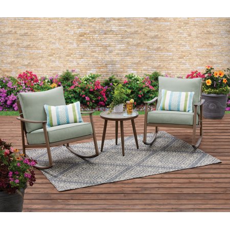 Better Homes & Gardens Roxbury 3 Piece Cushion Rocking Chair Set