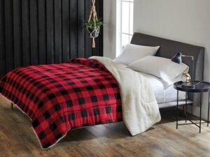 Better Homes and Gardens Sherpa Comforter only $1 At Walmart