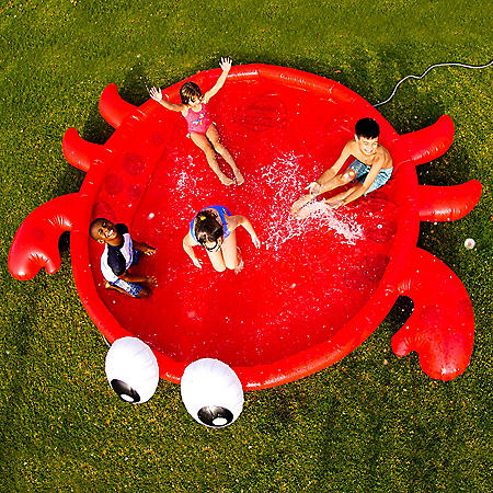 BigMouth Inflatable 360-degree Sprinkler Crab Splash Pad on Sale At Sam’s Club