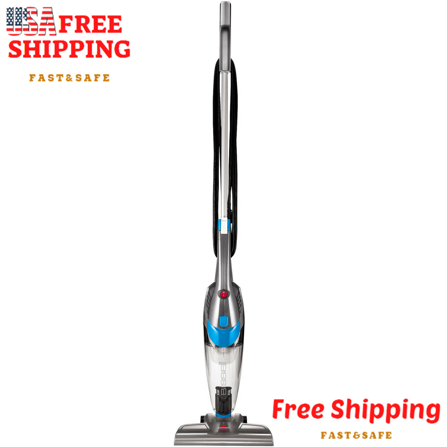 BISSELL 3-In-1 Lightweight Corded Stick Vacuum Cleaner,Free Shipping,Home,Garden
