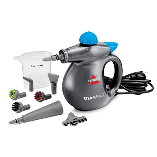 Bissell SteamShot Hard Surface Steam Cleaner with Natural Sanitization, Multi-Surface Tools Included to Remove Dirt, Grime, Grease, and More, 39N7V On Sale At Amazon.com