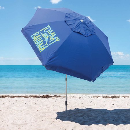 Blue Tommy Bahama 8-ft Beach Umbrella
