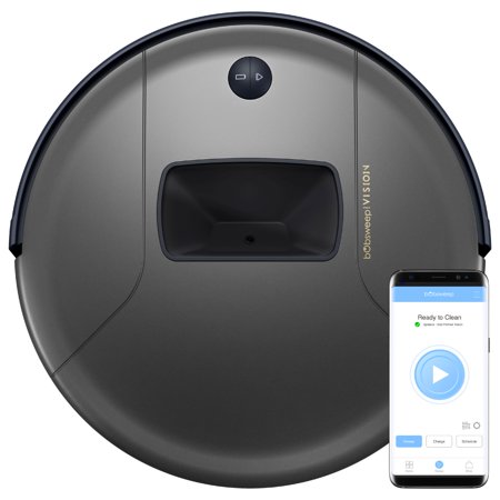 bObsweep PetHair Vision Wi-Fi Connected Robot Vacuum, Space