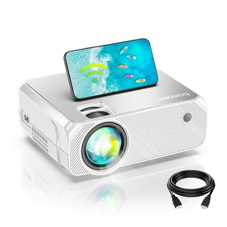 WiFi Projector for Home Office Outdoor Projector WALMART CLEARANCE