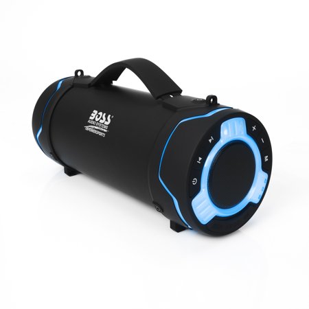 BOSS AUDIO TUBE Black Weatherproof IPX5 Portable Bluetooth Marine Speaker System