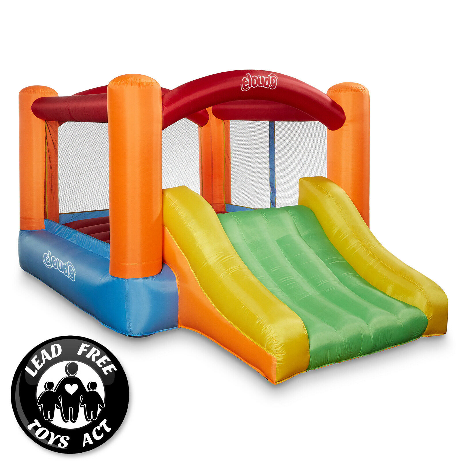 Bounce House With Slide With Blower