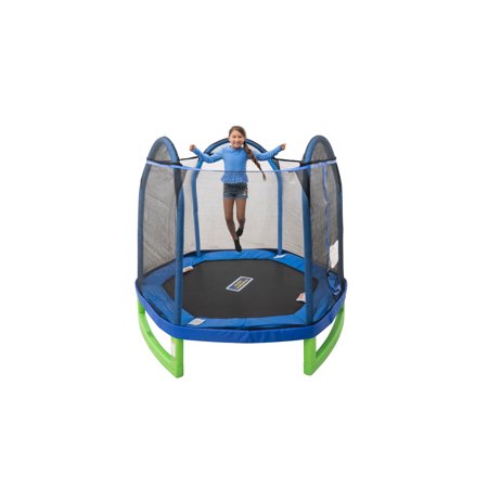 Bounce Pro 7ft My First Trampoline With Flash Light Zone