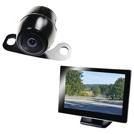 BOYO VTC175M Backup Camera System, License Plate Camera and 5" Monitor