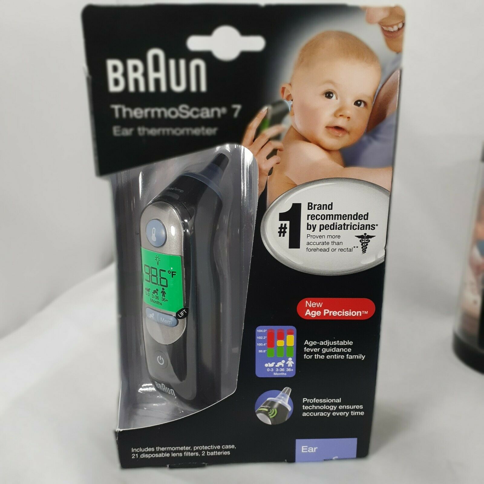 Braun Thermoscan 7 IRT 6520 Digital Ear Thermometer New In Sealed Box