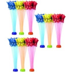 Bunch O Balloons Water toys MISC. - Assorted Multicolor 324-Ct. Nozzles & Balloons Set