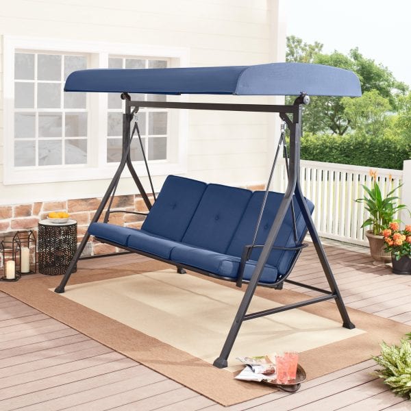 Mainstays 3 Person Porch Swing IN STOCK at Walmart!!!!