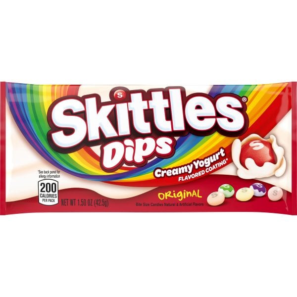 Skittles Dips Yogurt Coated Fruit Candy JUST $0.20 EACH! No Coupons Needed!