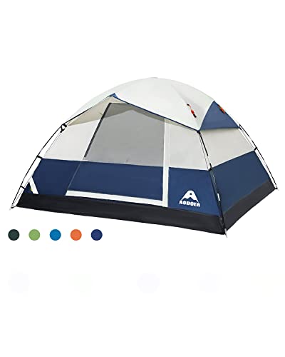 Camping Tent 2 Person - Family Dome Waterproof Backpack Tents with Top Rainfly, Ultralight Easy Set Up Small Tents with Carry Bag for 4 Season Hiking Glamping Beach Outdoor(Navy) HOT DEAL AT AMAZON!
