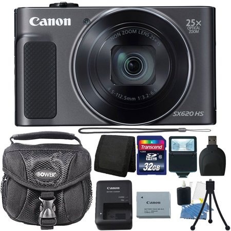 Canon PowerShot SX620 HS 20.2MP 25x Optical Zoom Lens Digital Camera 32GB Accessory Kit