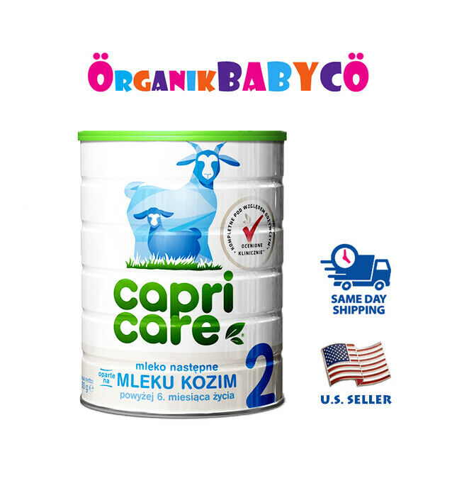 CAPRICARE 2 GOAT MILK Full Cream Baby Formula from 6 MONTHS 400g Free Shipping!!