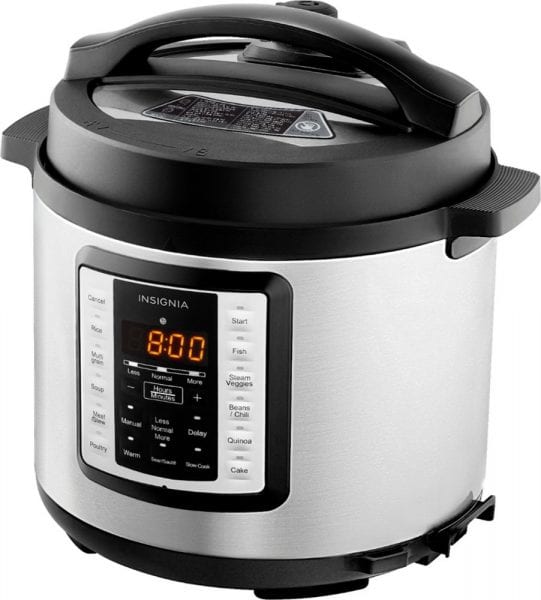 Insignia™ – 6qt Multi-Function Pressure Cooker On Sale TODAY ONLY!