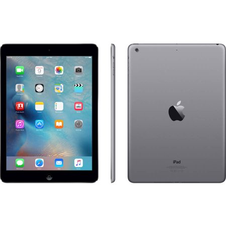 Certified Refurbished Apple 9.7" iPad Air 32GB Wi-Fi iOS Tablet - Gray - MD786LL/A