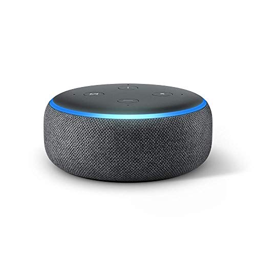 Certified Refurbished Echo Dot (3rd Gen) - Smart speaker with Alexa - Charcoal HOT DEAL AT AMAZON!