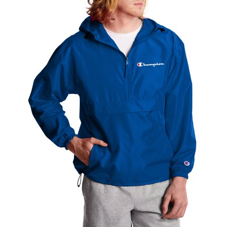 Champion Men's Big and Tall Packable Anorak Jacket, Size LT to 6X